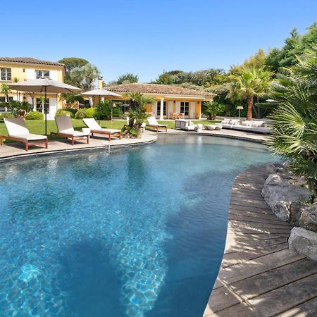 Grande Villa St-Tropez Area Avec Piscine Chauffee Gassin Exteriör bild