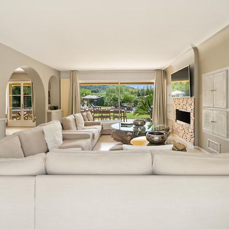 Grande Villa St-Tropez Area Avec Piscine Chauffee Gassin Exteriör bild
