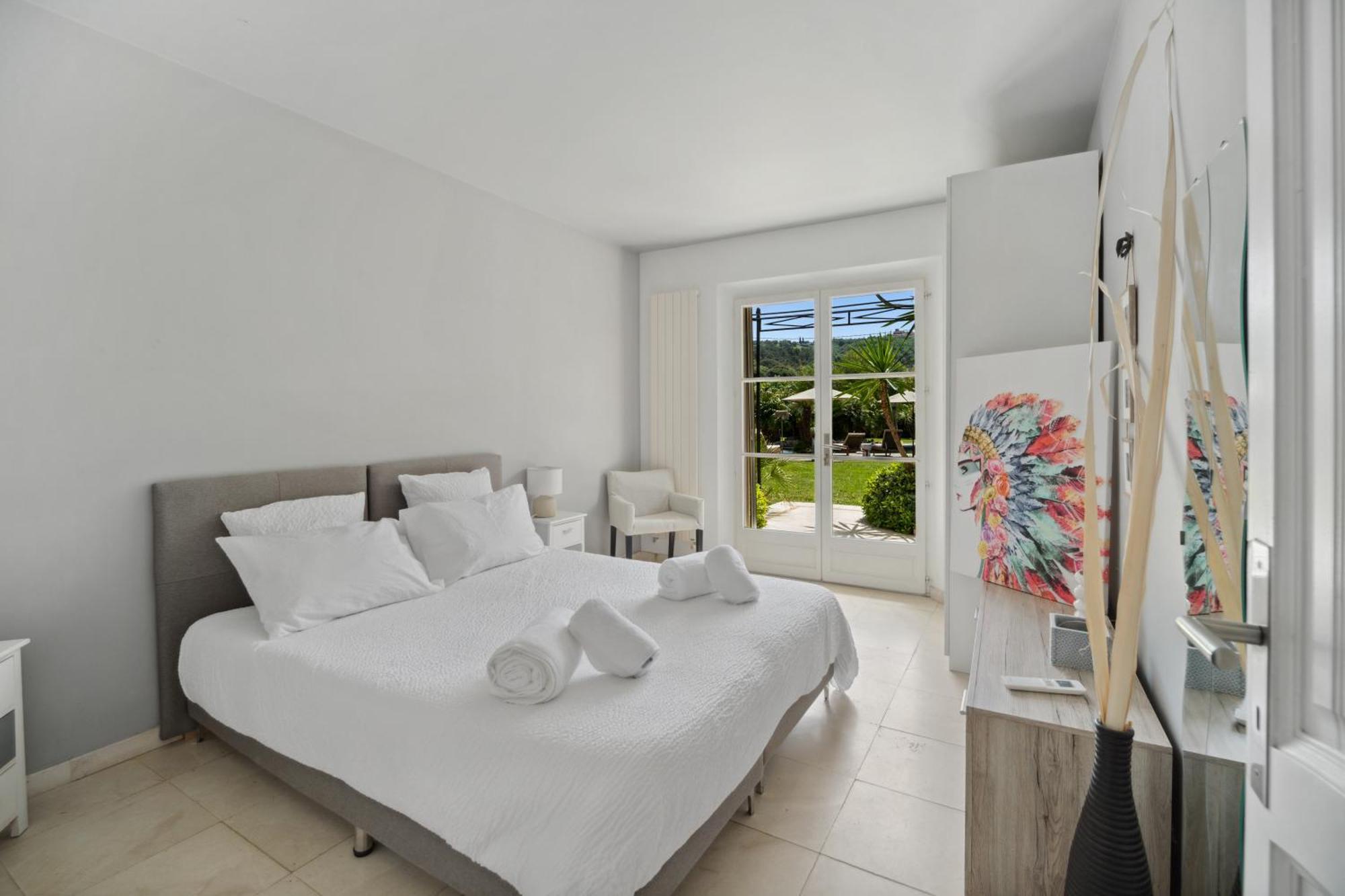 Grande Villa St-Tropez Area Avec Piscine Chauffee Gassin Exteriör bild