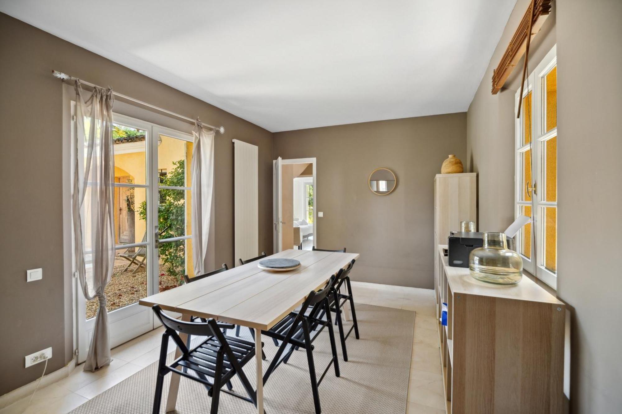 Grande Villa St-Tropez Area Avec Piscine Chauffee Gassin Exteriör bild
